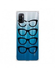 Coque Oppo A53 / A53s Sunglasses Lunettes Soleil Noir...