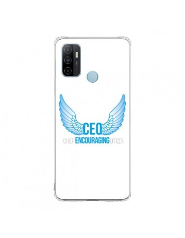 Coque Oppo A53 / A53s CEO Chief Encouraging Officer Bleu - Shop Gasoline