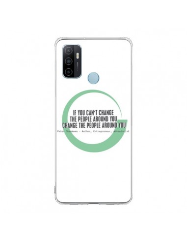 Coque Oppo A53 / A53s Peter Shankman, Changing People - Shop Gasoline