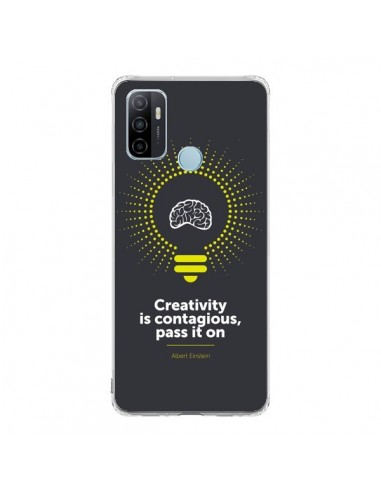 Coque Oppo A53 / A53s Creativity is contagious, Einstein - Shop Gasoline