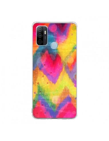 Coque Oppo A53 / A53s Coeur Tribal - Ebi Emporium