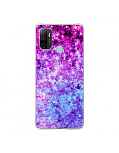 Coque Oppo A53 / A53s Radiant Orchid Galaxy Paillettes - Ebi Emporium