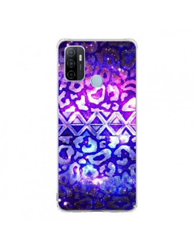 Coque Oppo A53 / A53s Tribal Leopard Galaxy - Ebi Emporium