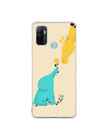 Coque Oppo A53 / A53s Elephant Bebe Girafe - Jay Fleck