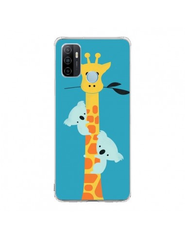 Coque Oppo A53 / A53s Koala Girafe Arbre - Jay Fleck