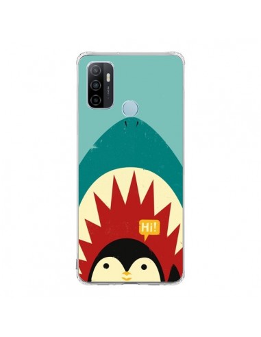 Coque Oppo A53 / A53s Pingouin Requin - Jay Fleck