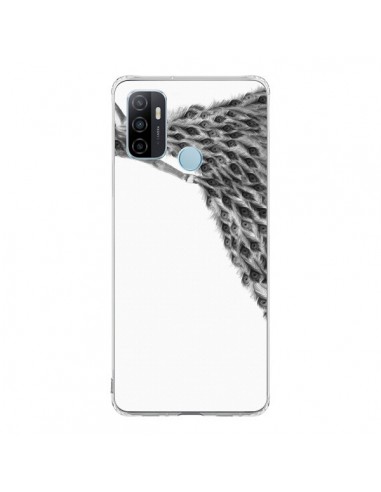 Coque Oppo A53 / A53s Peacock Paon Robe Femme - Jenny Liz Rome