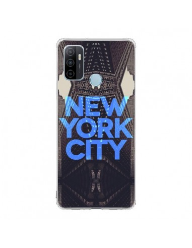 Coque Oppo A53 / A53s New York City Bleu - Javier Martinez