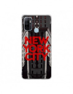 Coque Oppo A53 / A53s New York City Rouge - Javier Martinez