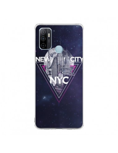Coque Oppo A53 / A53s New York City Triangle Rose - Javier Martinez