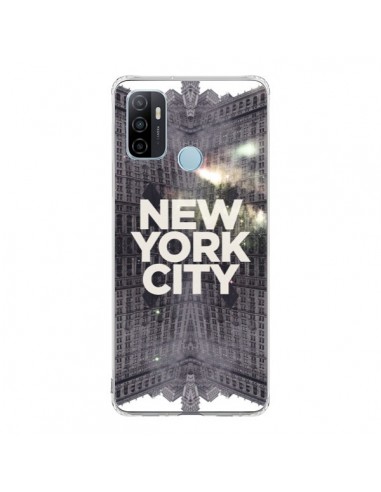 Coque Oppo A53 / A53s New York City Gris - Javier Martinez