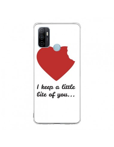 Coque Oppo A53 / A53s I Keep a little bite of you Coeur Love Amour - Julien Martinez