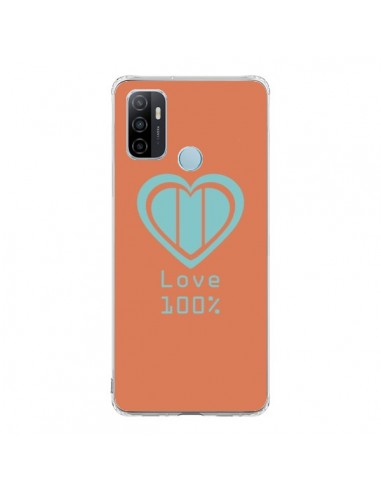 Coque Oppo A53 / A53s Love 100% Coeur Amour - Julien Martinez