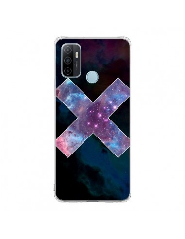 Coque Oppo A53 / A53s Nebula Cross Croix Galaxie - Jonathan Perez