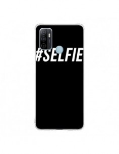 Coque Oppo A53 / A53s Hashtag Selfie Blanc Vertical -...