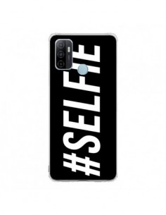 Coque Oppo A53 / A53s Hashtag Selfie Noir Horizontal -...