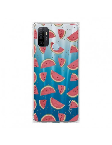 Coque Oppo A53 / A53s Pasteques Watermelon Fruit Transparente - Dricia Do