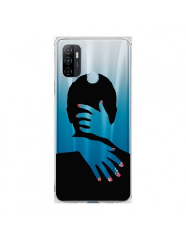 Coque Oppo A53 / A53s Calin Hug Mignon Amour Love Cute Transparente - Dricia Do