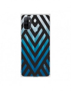 Coque Oppo A53 / A53s Geometric Azteque Noir Transparente...