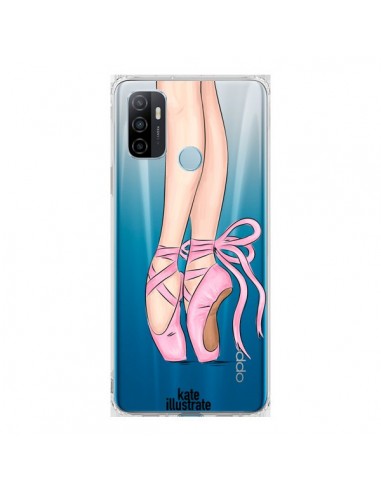 Coque Oppo A53 / A53s Ballerina Ballerine Danse Transparente - kateillustrate