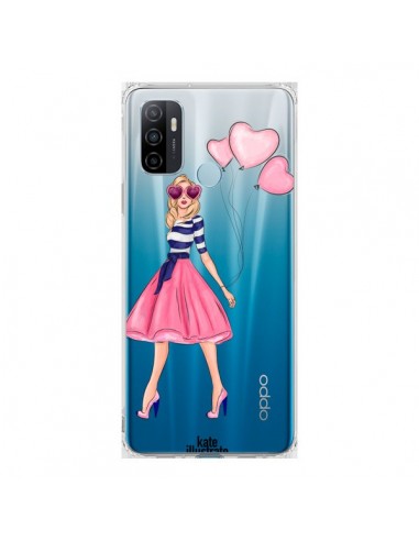 Coque Oppo A53 / A53s Legally Blonde Love Transparente - kateillustrate