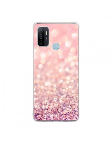 Coque Oppo A53 / A53s Paillettes Blush - Lisa Argyropoulos