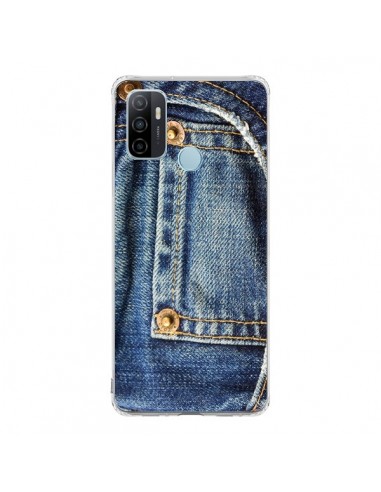 Coque Oppo A53 / A53s Jean Bleu Vintage - Laetitia