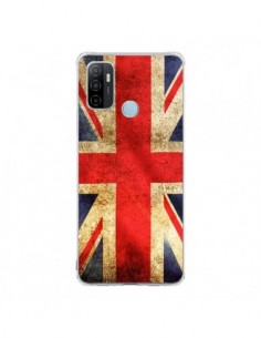 Coque Oppo A53 / A53s Drapeau Angleterre Anglais UK -...