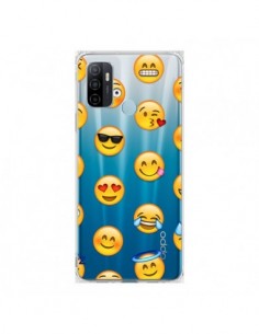 Coque Oppo A53 / A53s Smiley Emoticone Emoji Transparente...
