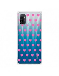 Coque Oppo A53 / A53s Coeur Heart Love Amour Rose...