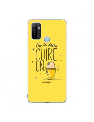 Coque Oppo A53 / A53s Va te faire cuir un oeuf jaune - Leellouebrigitte