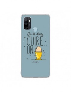 Coque Oppo A53 / A53s Va te faire cuir un oeuf gris -...