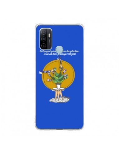 Coque Oppo A53 / A53s L'argent ne pousse pas dans les plantes - Leellouebrigitte