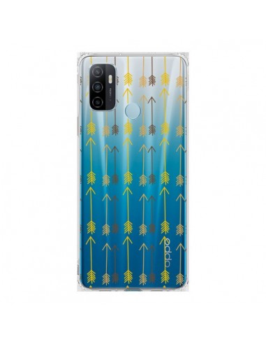 Coque Oppo A53 / A53s Fleche Arrow Transparente - Petit Griffin