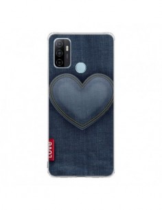 Coque Oppo A53 / A53s Love Coeur en Jean - Lassana