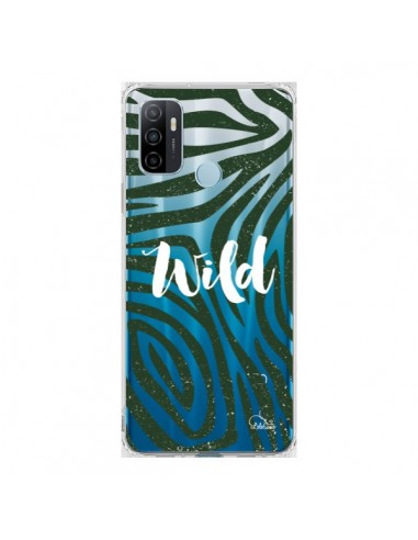 Coque Oppo A53 / A53s Wild Zebre Jungle Transparente - Lolo Santo