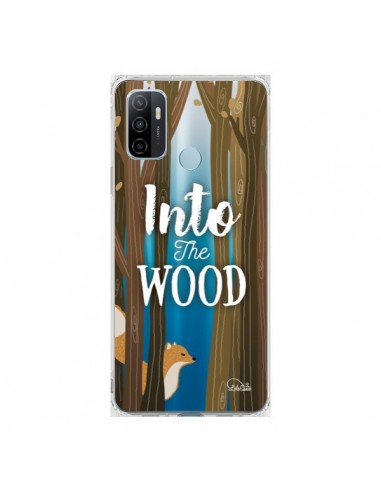 Coque Oppo A53 / A53s Into The Wild Renard Bois Transparente - Lolo Santo