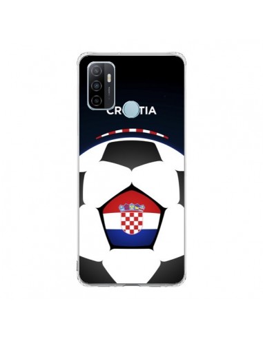 Coque Oppo A53 / A53s Croatie Ballon Football - Madotta