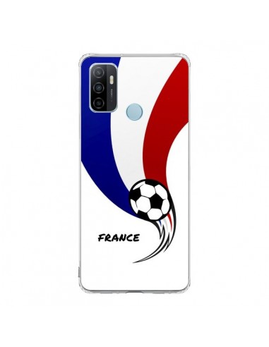 Coque Oppo A53 / A53s Equipe France Ballon Football - Madotta