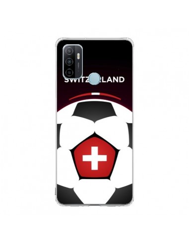 Coque Oppo A53 / A53s Suisse Ballon Football - Madotta