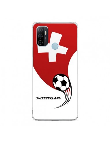 Coque Oppo A53 / A53s Equipe Suisse Switzerland Football - Madotta