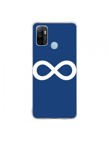 Coque Oppo A53 / A53s Infini Navy Blue Infinity - Mary Nesrala