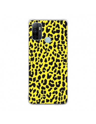 Coque Oppo A53 / A53s Leopard Jaune - Mary Nesrala