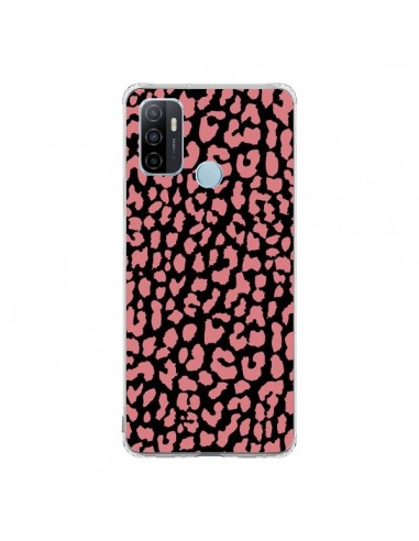 Coque Oppo A53 / A53s Leopard Corail - Mary Nesrala