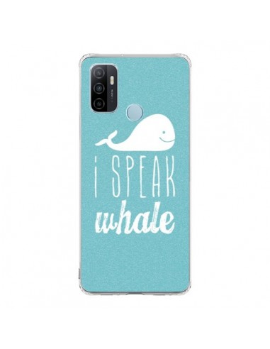 Coque Oppo A53 / A53s I Speak Whale Baleine - Mary Nesrala