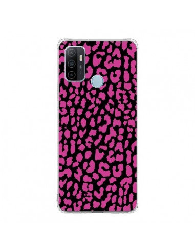 Coque Oppo A53 / A53s Leopard Rose Pink - Mary Nesrala