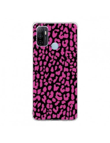 Coque Oppo A53 / A53s Leopard Rose Pink - Mary Nesrala