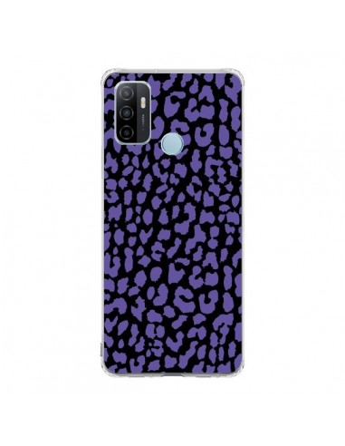 Coque Oppo A53 / A53s Leopard Violet - Mary Nesrala