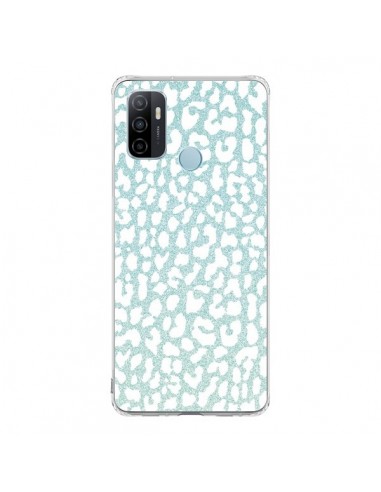 Coque Oppo A53 / A53s Leopard Winter Mint - Mary Nesrala
