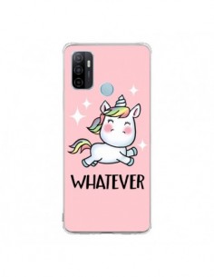 Coque Oppo A53 / A53s Licorne Whatever - Maryline Cazenave